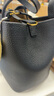 CHARLES&KEITH25秋新品簡約通勤手提水桶包菜籃子包七夕禮物CK2-10151518 Black黑色 S 曬單實拍圖