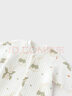 童泰（TONGTAI）嬰兒套裝秋冬寶寶衣服夾棉上衣高腰褲子TS43J200-DS綠色90cm 曬單實(shí)拍圖