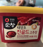 清凈園淳昌辣金椒醬450g 韓國原裝進(jìn)口 低脂石鍋拌飯辣炒年糕部隊火鍋醬 曬單實拍圖