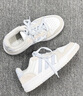 adidas ENTRAP美式校園風(fēng)運動(dòng)板鞋男女少年感復古籃球鞋阿迪達斯 白色/淺藍/灰色   36.5 曬單實(shí)拍圖