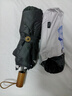 蕉下（beneunder）防紫外線遮陽傘三折雙層黑膠晴雨傘防曬傘BM664藍鈴 曬單實拍圖