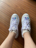 斯凱奇（Skechers）女鞋厚底增高老爹鞋百搭休閑鞋耐磨透氣運(yùn)動(dòng)鞋女 WTRG白/金 38.5 曬單實(shí)拍圖