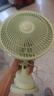 揚子夾子風(fēng)扇電風(fēng)扇宿舍風(fēng)扇夾式2025新款辦公室?jiàn)A扇小型搖頭大風(fēng)力桌面風(fēng)扇迷你臺式輕音便攜式床頭 5葉綠色+1.3米線(xiàn)【左右搖頭】 曬單實(shí)拍圖
