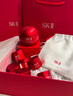 SK-II大紅瓶面霜100g乳液護膚品抗皺套裝禮盒sk2化妝品全套生日禮物女 曬單實拍圖