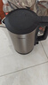 美的（Midea）電熱水壺家用1.7L大容量燒水壺雙鋼防燙防干燒煮水壺316不銹鋼內膽電水壺泡茶壺 政府補貼PJ17A01 曬單實(shí)拍圖