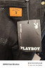 花花公子（PLAYBOY）牛仔褲男款秋冬季休閑褲子男士寬松直筒男裝潮流長(cháng)褲 黑色 3XL 曬單實(shí)拍圖