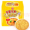 不倒翁 奧多吉韓國進(jìn)口方便面真芝士拉面泡面444g（111g*4包入） 曬單實(shí)拍圖
