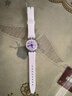 斯沃琪（Swatch）瑞士手表 無盡雪粉 雙日歷七夕禮物考試表男女時尚腕表GE714 曬單實拍圖