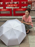 左都（ZUODU）太陽傘防紫外線防曬傘晴雨兩用陽傘全自動折疊高顏值便攜輕便小巧 曬單實拍圖