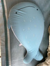 嬰果小島冰絲鯨魚(yú)抱枕女生睡覺(jué)抱涼感公仔玩偶娃娃毛絨玩具七夕禮物送女友 全身冰絲胖鯨魚(yú)公仔 曬單實(shí)拍圖