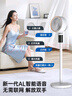 美菱（MeiLing）空氣循環(huán)扇/家用電風(fēng)扇落地客廳臺立兩用搖頭輕音低噪節能立式交流定頻電扇MPF-DX502RY語(yǔ)音遙控款 曬單實(shí)拍圖