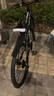 EG7山地自行車(chē)成人學(xué)生變速越野單車(chē)雙減震賽車(chē)26寸青少年男女 輻條【加厚防滑輪-更安全】黑白 26寸21速【適合：160-180CM】 曬單實(shí)拍圖