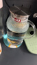 青蘋(píng)果耐熱冷水壺1.95升 可加熱茶水分離圍爐煮茶壺 大容量玻璃涼水壺  曬單實(shí)拍圖