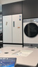 美的（Midea）M60機皇550法式多門(mén)超薄純平全嵌一級除菌凈味大容量家用制冰冰箱雙系統MR-550WUFIPZE國家補貼 曬單實(shí)拍圖
