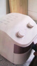 美的（Midea）空氣炸鍋大容量不用翻面家用多功能電炸鍋智能定時(shí)無油低脂煎炸鍋溫控炸雞薯機(jī)條空氣烤箱 KZE6017【金屬包邊內(nèi)腔】斜面大口徑 6L 曬單實(shí)拍圖