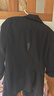 藍地（LANDI）[百搭經(jīng)典]煙墨黑七分袖收腰西裝外套女西服上衣夏新品 煙墨黑 L 曬單實(shí)拍圖