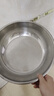 【不銹鋼】和面盆廚房烘焙家用火鍋盆洗菜打蛋湯鍋盆醒面盆料理盆 32cm【熱賣(mài)款】不銹鋼 和面盆 曬單實(shí)拍圖