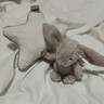 Jellycat新生系列害羞米色邦尼兔音樂(lè )拉鈴嬰兒掛件安撫娃娃生日新婚禮物 褐色 One Size 曬單實(shí)拍圖