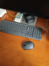 羅技（Logitech）MK235 鍵鼠套裝 無(wú)線(xiàn)鍵鼠套裝 辦公鍵鼠套裝  防潑濺防指紋 全尺寸 帶無(wú)線(xiàn)2.4G接收器 黑 曬單實(shí)拍圖