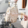 taoqibaby媽咪包嬰兒外出用品母嬰背奶雙肩多功能大容量媽媽包印花款 曬單實(shí)拍圖