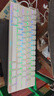 狼蛛（AULA）MINI 60HE磁軸鍵盤無(wú)線藍(lán)牙三模 RT電競(jìng)游戲客制化機(jī)械鍵盤 網(wǎng)頁(yè)驅(qū)動(dòng) 無(wú)畏契約 8K回報(bào)率可調(diào)死區(qū) PRO白色側(cè)刻【煙云磁軸】三模RGB 無(wú)規(guī)格 曬單實(shí)拍圖