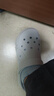 斯凱奇（Skechers）七夕禮物洞洞鞋女士夏季涼拖鞋泡泡鞋透氣增高外穿沙灘鞋踩屎感 曬單實(shí)拍圖