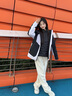 波司登（BOSIDENG）25新【疊變】90鵝絨沖鋒衣羽絨服男女同款三合一外套B250331360 黑色/礫石紫8056/641880MB XS 155/80A 體重約100斤以內(nèi) 曬單實拍圖