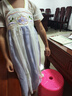 巴拉巴拉女童連衣裙兒童裙子夏裝刺繡國(guó)風(fēng)漢服襦裙新中式208225111032 曬單實(shí)拍圖