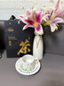 七春 黑茶安化黑茶贈(zèng)茶刀2016年金花茯磚茶1kg熟茶葉禮盒送長(zhǎng)輩自己喝 曬單實(shí)拍圖