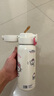 杯具熊（BEDDYBEAR）海浪雙飲保溫杯男女便攜杯套吸管水杯大容量學生杯子500ml裙裙KT 曬單實拍圖