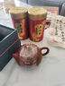束氏國補宜興正宗紫砂壺原礦手工茶壺泡茶壺功夫茶具朱泥西施壺禮盒裝 曬單實拍圖