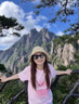 卡汐沐 草帽女編織帽遮陽帽彩色木珠鏤空大帽檐草編漁夫帽可折疊防曬帽 彩珠花邊草帽【米白色】 曬單實拍圖