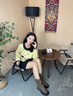 ZHR厚底短靴女新疆西部馬丁靴美拉德褲管靴英倫堆堆女靴JF322黑色37 曬單實拍圖