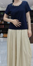 浪莎山本裙褲女夏季2025新款日系垂感高腰顯瘦休閑冰絲薄款闊腿褲裙 曬單實(shí)拍圖