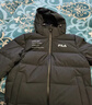 斐樂(lè )（FILA） 羽絨服男裝冬季保暖連帽運動(dòng)休閑長(cháng)袖加厚外套開(kāi)衫男裝上衣 正黑色-BK L 175/96A 曬單實(shí)拍圖
