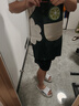美麗新防水圍裙廚房防油污罩衣可擦手男女家務(wù)清潔檸檬墨綠單件裝 曬單實(shí)拍圖