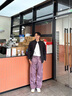森馬（Semir）王安宇同款|外套男秋冬雙面絨感針織夾克保溫搖粒絨25新情侶上衣 黑色90001 【外層搖粒絨】 XL 曬單實(shí)拍圖