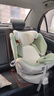 Prigel兒童安全座椅舒安pro嬰兒車(chē)載寶寶0-12歲汽車(chē)用新生嬰幼兒可坐躺 舒安pro 奶油青提（支撐腿） 曬單實(shí)拍圖