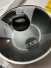 炊大皇（COOKER KING） 不粘鍋平底炒鍋家用炒菜鍋煎鍋電磁爐燃?xì)庠钔ㄓ贸床隋?麥飯石色不粘炒鍋 28cm 曬單實(shí)拍圖