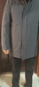 雅戈爾（YOUNGOR）羽絨服男連帽款羽絨服可脫卸內膽一衣多穿無(wú)壓線(xiàn)更舒適2025新品 深灰VLYD439878CMA XL 180/100A （推薦150-160斤） 曬單實(shí)拍圖