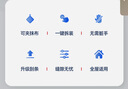 寶家潔平板拖把寬24cm桿長(cháng)120cmXE01鯊魚(yú)齒夾布洗臉巾拖把 曬單實(shí)拍圖