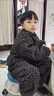 G.DUCKKIDS小黃鴨童裝男女童加絨套裝秋冬季兒童衣服寶寶三層加厚棉服兩件套 豹紋套裝 90 建議80-90cm1歲半-2歲 曬單實(shí)拍圖