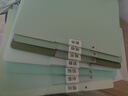 得力(deli)3個(gè)裝A3旋轉(zhuǎn)抽桿夾雙抽桿試卷夾文件夾擺蕩夾小學(xué)生初中生高中生試卷收納 PP683-3 曬單實(shí)拍圖