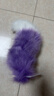 映棠 貝兒尾巴兒童道具兒童狐貍尾巴綁帶毛絨狐娘尾巴腰帶SN7708 林娜貝爾尾巴紫色 曬單實(shí)拍圖