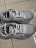 361°女鞋老爹鞋愛(ài)心鞋秋冬季新款革網(wǎng)厚底增高寬楦潮流百搭復古休閑鞋 銀白色/循環(huán)灰 38 曬單實(shí)拍圖