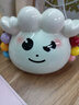 暢印可愛螃蟹水果叉套裝家用不銹鋼甜品叉子收納罐兒童安全創(chuàng)意水果簽 眨眼螃蟹果叉罐套裝（黃色） 曬單實拍圖
