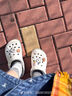 卡駱馳（crocs）貝雅卡駱班Clog洞洞鞋男女鞋涼拖拖鞋沙灘涼鞋 205089-126 M8W10 曬單實(shí)拍圖