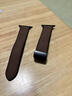 優(yōu)束適用Apple watch S11表帶s10瘋馬紋真皮新款蘋(píng)果手表S9磁吸折疊扣ultra2高級感布藝潮流個(gè)性SE3代 【深咖】強力磁吸-折疊金屬扣-瘋馬紋 44/45/46/49表盤(pán)4~11代/ 曬單實(shí)拍圖