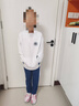 安踏兒童裝女童套裝春秋長袖外套褲子兩件套學生運動服套裝A62435711 曬單實拍圖