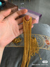 周生生黃金足金萬(wàn)字項(xiàng)鏈百搭素鏈女款95490N計(jì)價(jià) 45厘米3.9克 曬單實(shí)拍圖